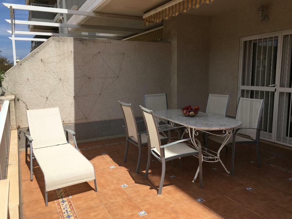 Fantastico Bajo Con Jardin En Playa De Canet Canet d'En Berenguer Exterior foto